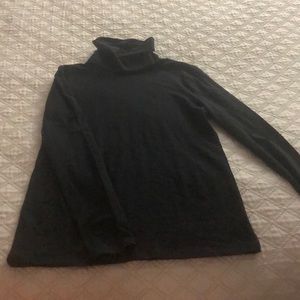 Talbots black turtleneck, size medium